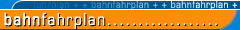 Bahnfahrplan